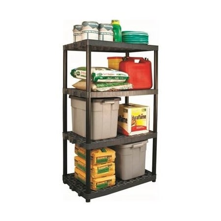 Gracious Livingrporation BLK 4Shelf Unit 91093-1C-20